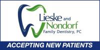 Lieske and Nondorf  <br>Family Dentistry Logo