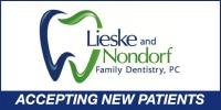 Lieske and Nondorf  <br>Family Dentistry logo