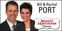 Bill & Rachel Port <br>  Realty Executives Premier Logo