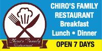 Chiro's Family Restaurant Logo