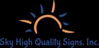 Sky High Quality Signs Logo
