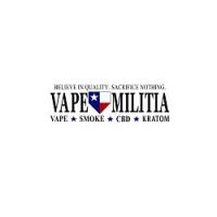 Vape Militia Katy Vape Smoke CBD Kratom logo