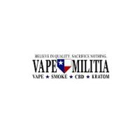 Vape Militia Katy Vape Smoke CBD Kratom Logo