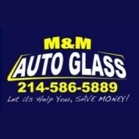 M&M Auto Glass Logo