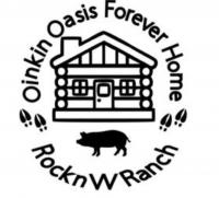 Oinkin Oasis-Forever Home at Rockn W Ranch Logo