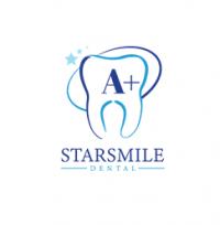 A+ Star Smile Dental Logo