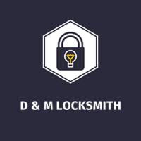 D & M Locksmith logo