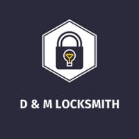 D & M Locksmith Logo