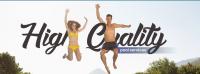 High Quality Pool Services Logo