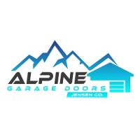Alpine Garage Door Repair Jensen Co Logo
