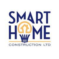 Smart Home Construction Logo