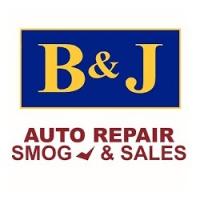 B & J Auto Repair Smog & Sales Logo
