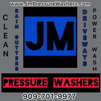 JM Pressure Washers Logo