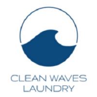 Clean Waves Laundry Logo