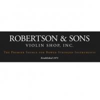 Robertson & Sons Violin Shop Logo