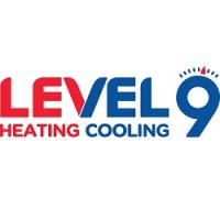 Level 9 Heating and Cooling Logo