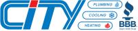 City Plumbing Heating & Air Conditioning Services Logo