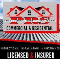 Professional Roofing Solutions Logo