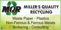 Miller's Quality Recycling logo