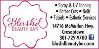 Blush'd Beauty Bar Logo