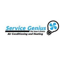 Service Genius Heating and Cooling Logo