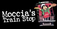 Moccia’s Train Stop Logo