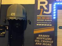 RJ one auto repair Logo