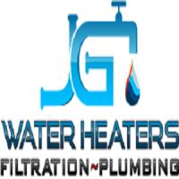 JG Water Heaters, Filtration and Plumbing Logo