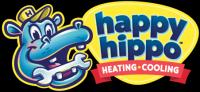 Happy Hippo Heating and Cooling Logo