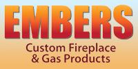 Embers Custom Fireplace & Gas Products logo