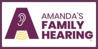 Amanda's Family Hearing logo