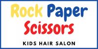 Rock Paper Scissors Kids Hair Salon logo