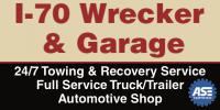 I-70 Wrecker Service logo