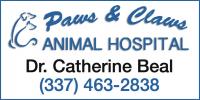 Paws & Claws Animal Hospital logo