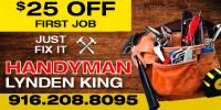 Handyman Lynden King logo