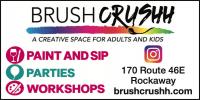 Brush Crushh is in Rockaway logo