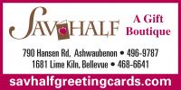 Sav-Half Greeting Cards logo