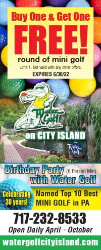 Water Golf City Island logo