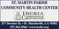 ST. MARTIN PARISH COMMUNITY HEALTH CENTER logo