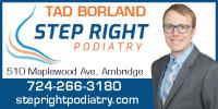 Step Right Podiatry logo
