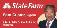 State Farm - Sam Custer logo