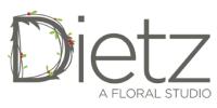Dietz Floral Studio logo