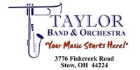 Taylor Band and Orchestra logo