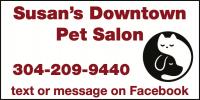 Susan's Downtown Pet Salon logo